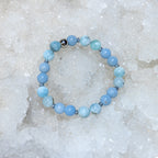 Bracelet élastique, Chakra de la Gorge, mixte