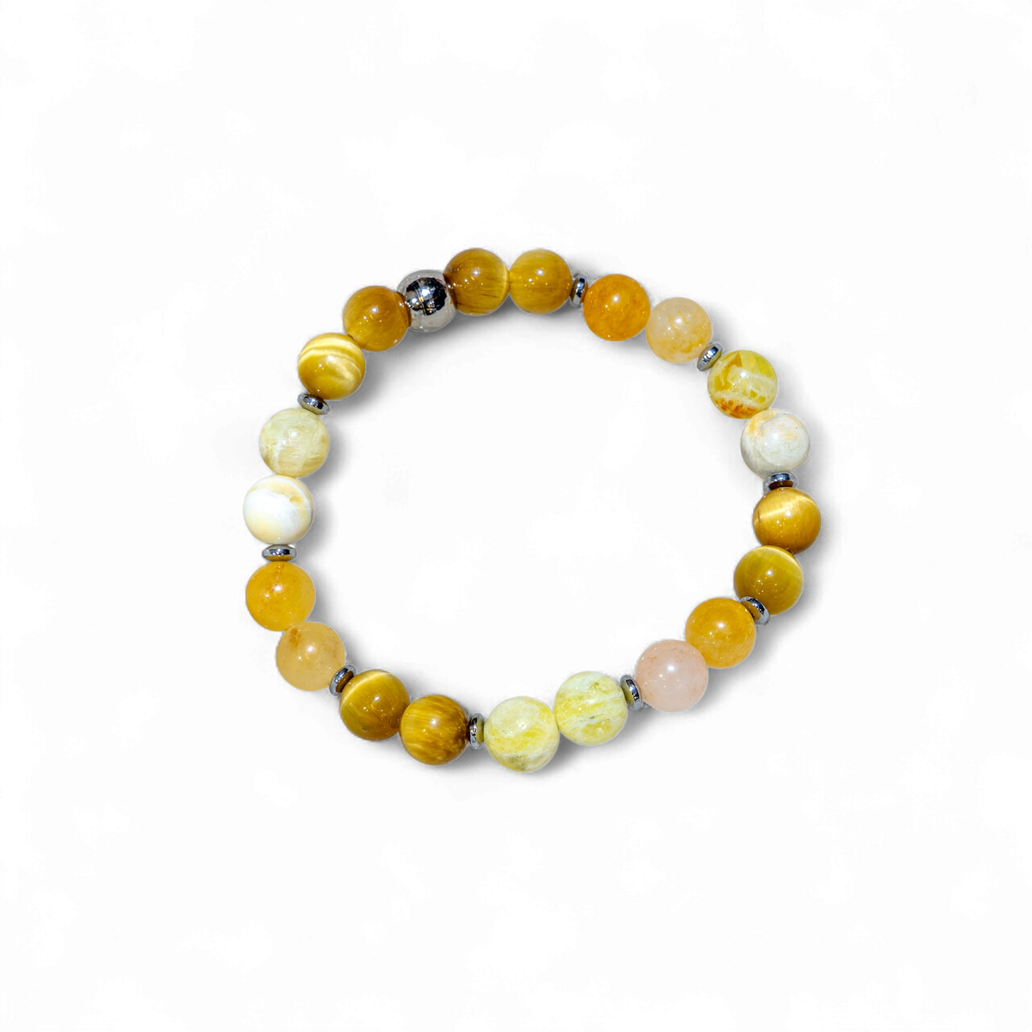 Bracelet élastique, Chakra Plexus Solaire, mixte