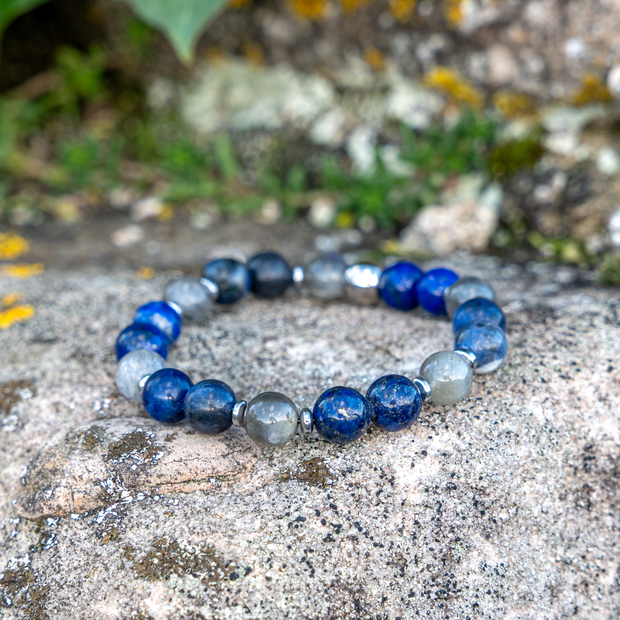 Bracelet élastique, Chakra du 3ème Œil, mixte