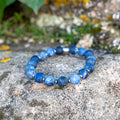 Bracelet élastique en Sodalite, Chakra du 3ème Œil